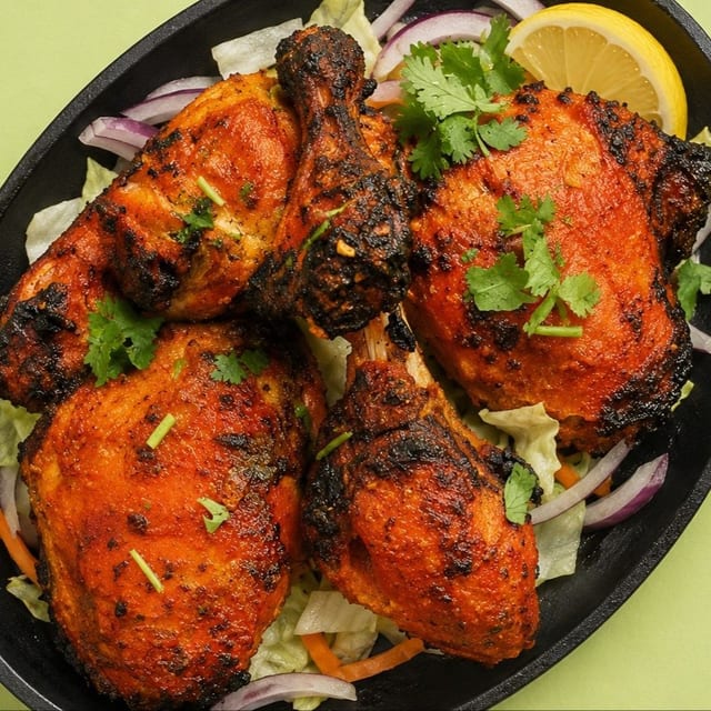 Tandoori chicken.