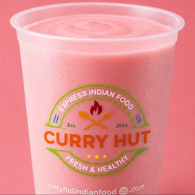 Rose lassi.