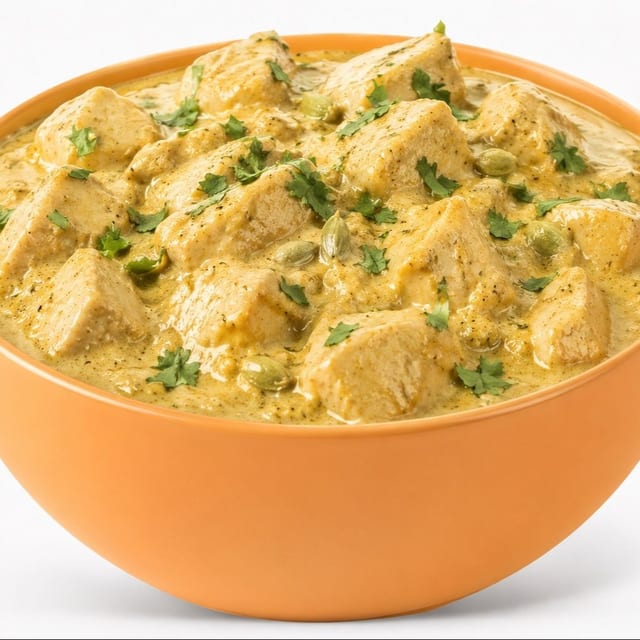 Chicken korma.