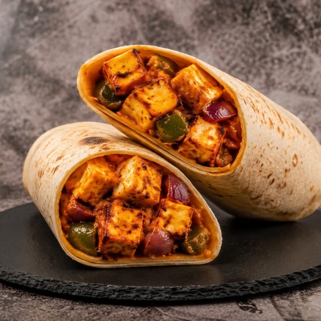 Paneer wrap.